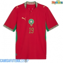 Camisa de time de futebol Marrocos Youssef En-Nesyri #19 Replicas 1º Equipamento Mundo 2026 Manga Curta